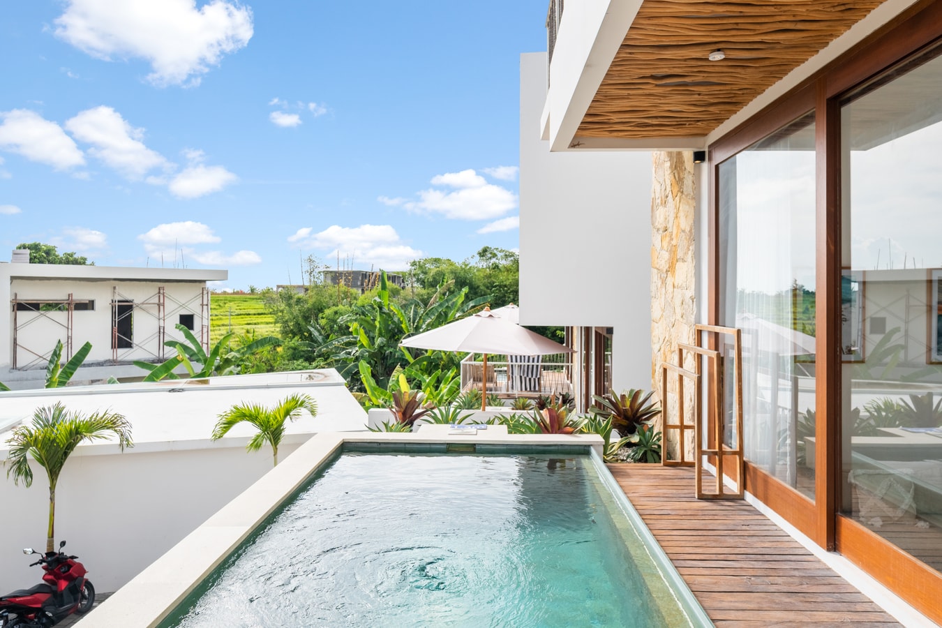 Contemporary Apartment w/ Pool & Sunset View in Canggu Bali Real Estate