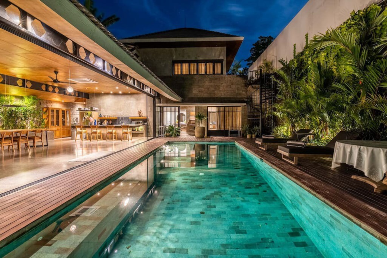 Majestic 5BR Private Villa at Nelayan Beachtown Bali Real Estate