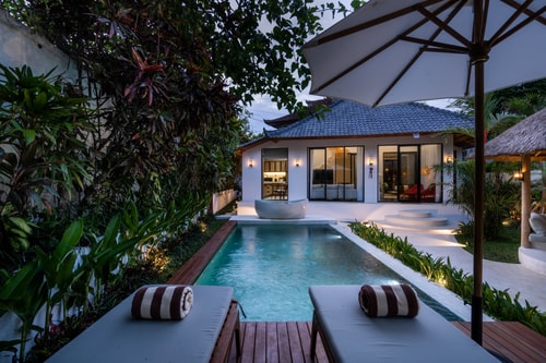 Capri by DH: Luxurious Villa Paddy View 2BR w/Pool 19 Bali Real Estate