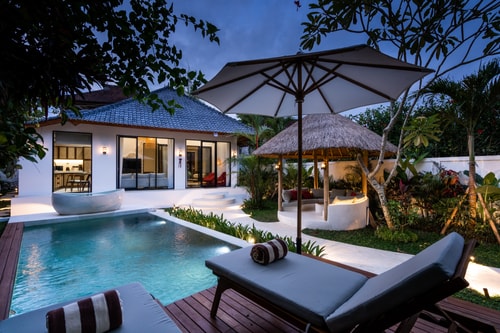 Capri by DH: Luxurious Villa Paddy View 2BR w/Pool 2 Bali Real Estate