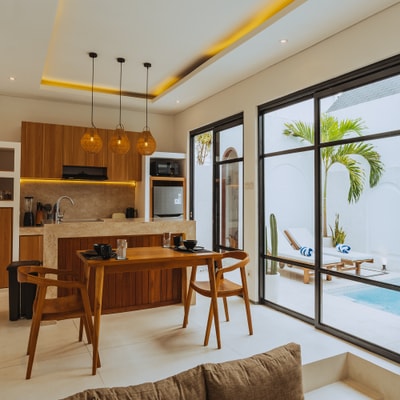 Canggu Sun-Kissed Villa: 1BR Pool Escape 2 Bali Real Estate