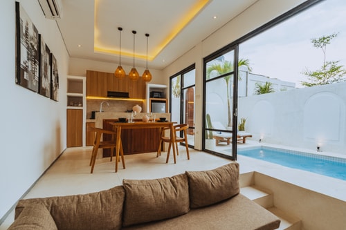 1BR Villa with Private Pool in Canggu 4 Hombali.com