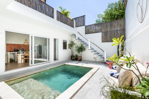 1BR Brand New Villa w/ Rooftop & Pool in Canggu 6 Bali Real Estate