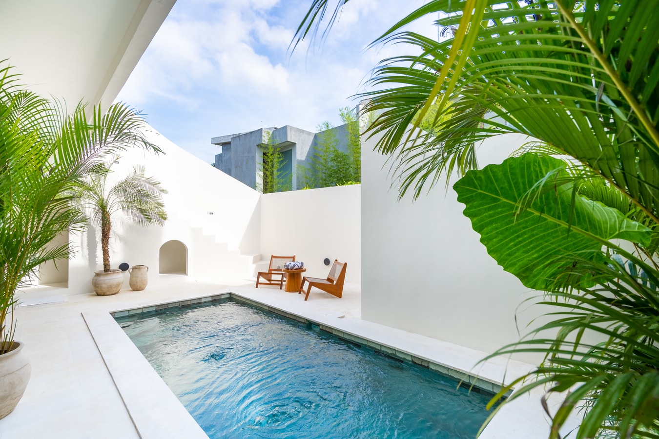 Chic 1BR Canggu Haven: Pool & Elegant Interiors