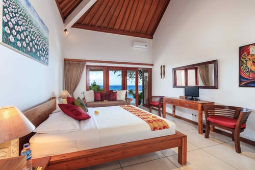 2BR: Villa With Serene Beachfront Haven 22 Bali Real Estate