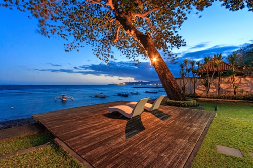 2BR: Villa With Serene Beachfront Haven 44 Bali Real Estate