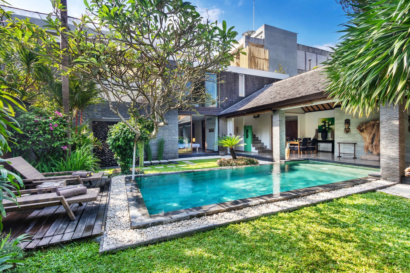 2BR Modern Villa Lush Garden With Pool in Seminyak Bali Real Estate