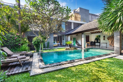 2BR Modern Villa Lush Garden With Pool in Seminyak 0 Bali Real Estate