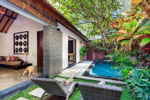 1BR Modern Villa Lush Garden With Pool In Seminyak 0 Bali Real Estate