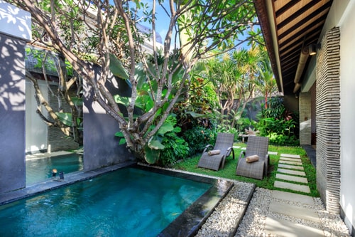 1BR Modern Villa Lush Garden With Pool In Seminyak 2 Bali Real Estate