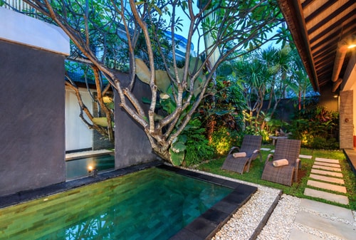 1BR Modern Villa Lush Garden With Pool In Seminyak 29 Bali Real Estate