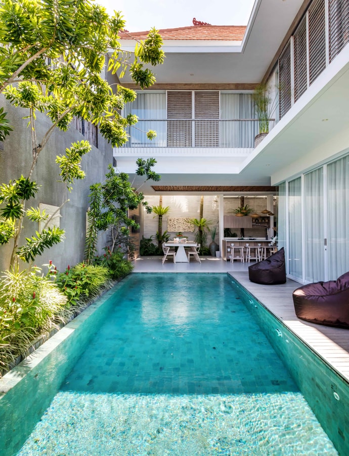 2BR Villa Seminyak with a Pool View