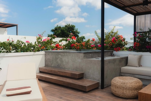 3BR: w/ Sunken living and Plunge Pool Rooftop #1 21 Bali Real Estate