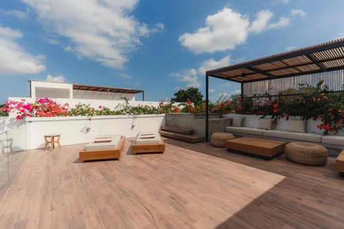 3BR: w/ Sunken living and Plunge Pool Rooftop #1 34 Bali Real Estate