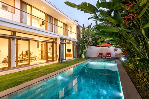 4BR: Tropical Villa in @Pererenan 50 Bali Real Estate