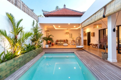 2BR Villa Short Drive to The Beach @Berawa 31 Bali Real Estate