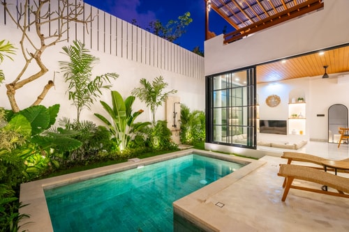 Luxury 2BR Villa with Pool & Garden View in Umalas 4 Bali Real Estate