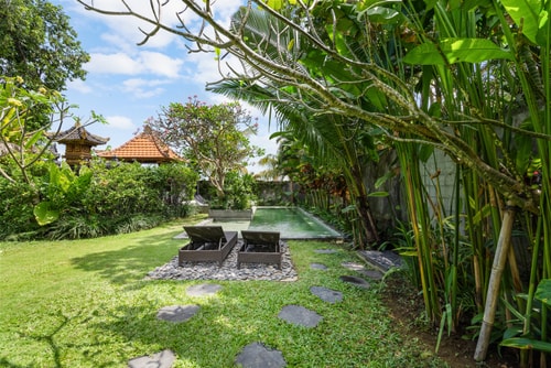 Cozy Bungalow with Pool and Tropical Garden View 1 Bali Real Estate