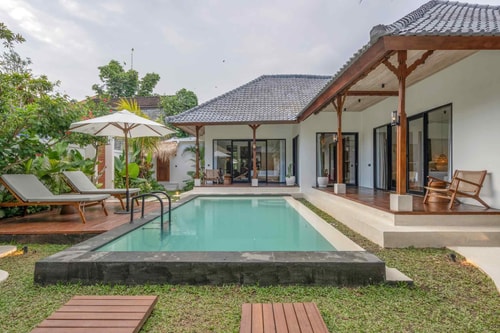 Tropical 2BD Villa W/Pool in Sayan @Ubud Area 37 Bali Real Estate