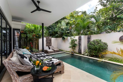 1BR: Charming & Tropical Loft Style Villa 14 Bali Real Estate