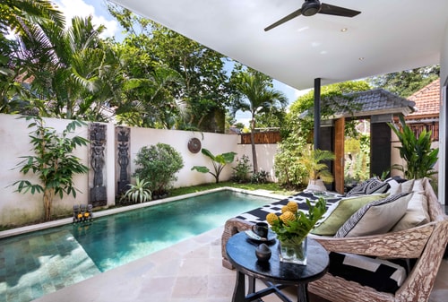 1BR: Charming & Tropical Loft Style Villa 17 Bali Real Estate