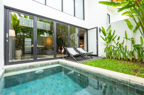 1BR Villa Canggu Favorites Loft w/ Pool & Garden