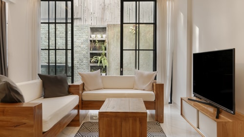 Minimalist & Bright Seminyak Loft Villa with Pool