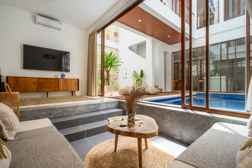 New 2BR Bingin Villa | Private Pool & Sky Lounge