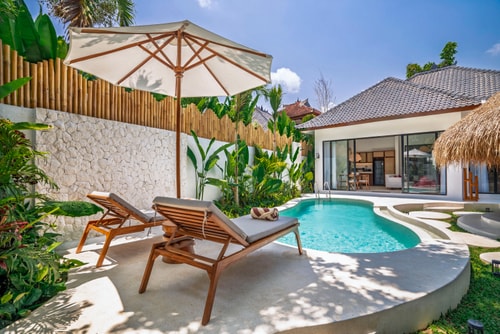 2BR Ubud Tropical Escape Villa | Pool & Bathtub