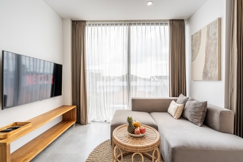 Canggu 1BR Oceanview Suite | Balcony & Shared Pool