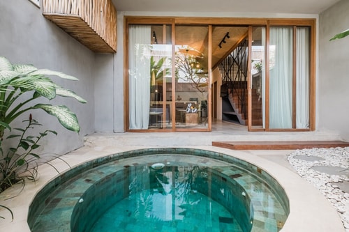 Contemporary 1BR Villa w/ Pool, Canggu Batu Bolong