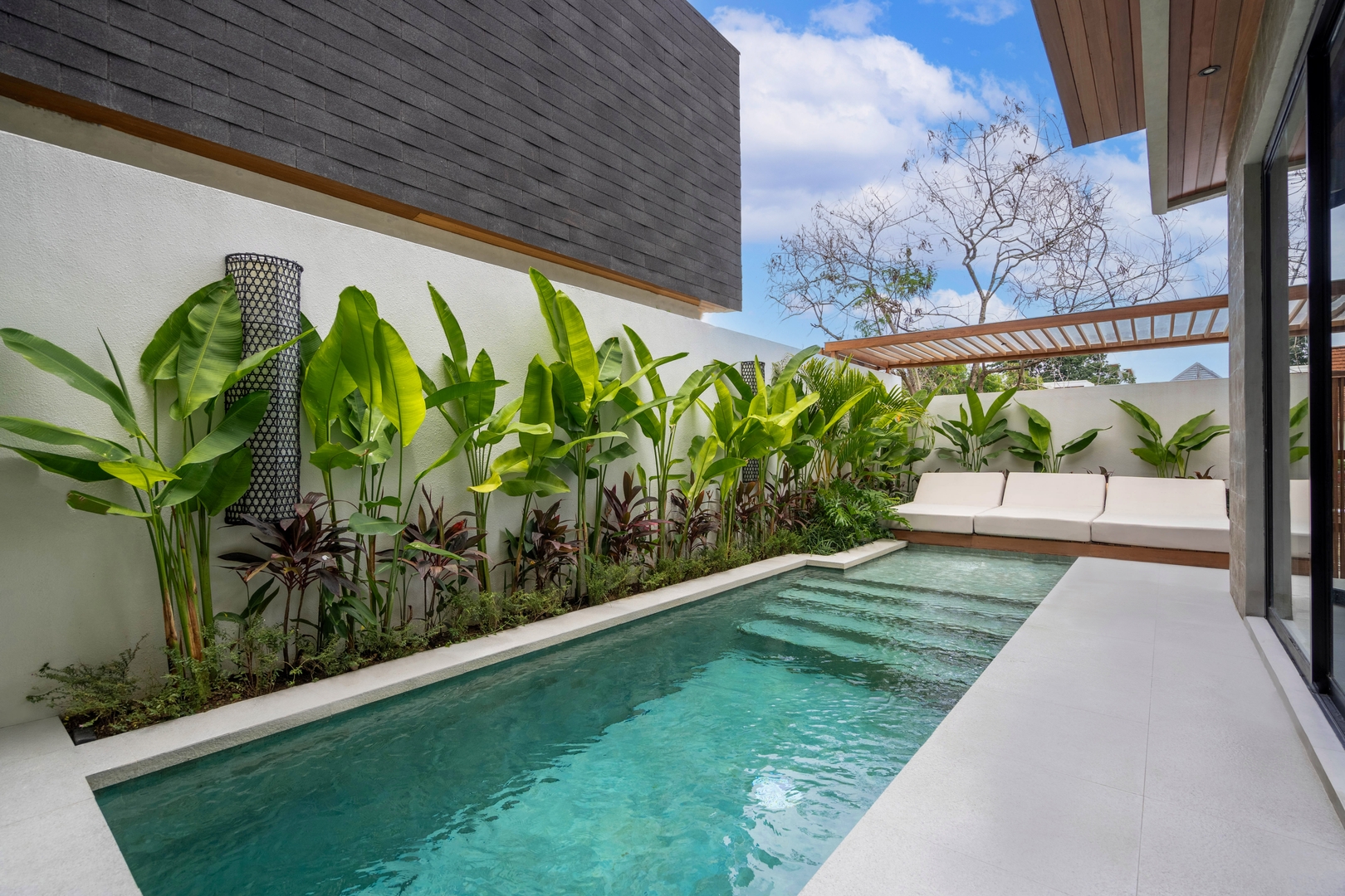 Chic 2BR Villa with Private Pool & Tropical Charm