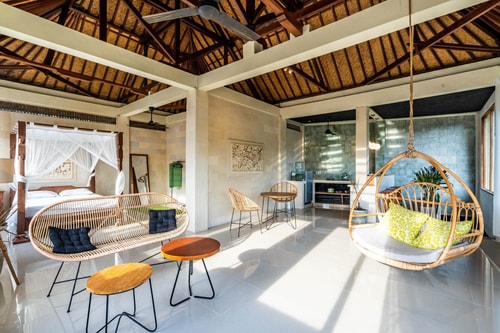 Stylish 1BR Apartment Ubud only 3 min to Campuhan Hombali.com