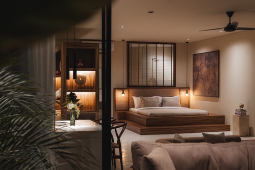 Canggu 1BR Studio | Private Pool & Scenic Balcony