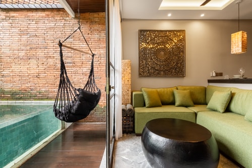 3-Storey Villa w/ Private Pool & Paddy view Roof