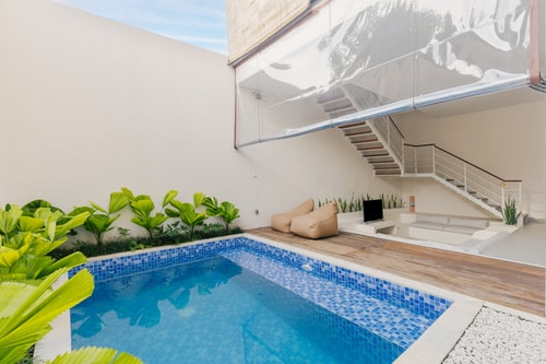 2BR Sunken Villa | Pool & Spacious Open Lounge