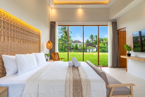 Serenia - 2BR Ubud Paddy View Villa with Bathub