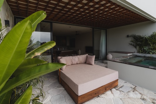 Elegant 1BR Canggu Studio | Pool & Sunset Balcony