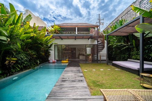 4BR Sky Lounge Canggu | Pool, Near Beach & Cafés
