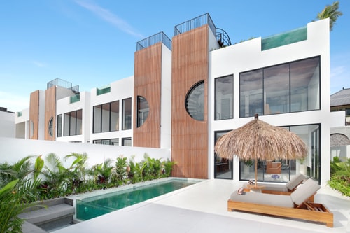 Canggu 3BR Oceanview Villa, Private Pool & Rooftop