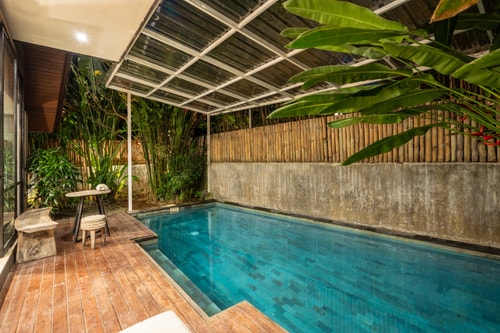 Modern 2BR Pererenan Haven | Pool & Balcony