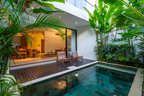 2BR Poolside Umalas Villa | Near Petitenget Beach