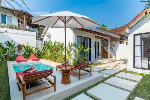 Milla - 2BR Ubud Luxury, Pool & Bathtub, near Cafe