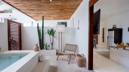 1BR Elegant Apartment Canggu | Terrace Plunge Pool