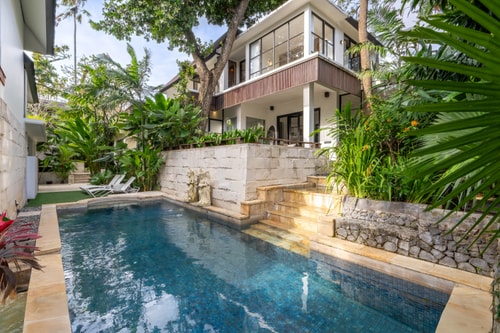 Canggu 1BR Escape | Balcony, Shared Pool & BBQ