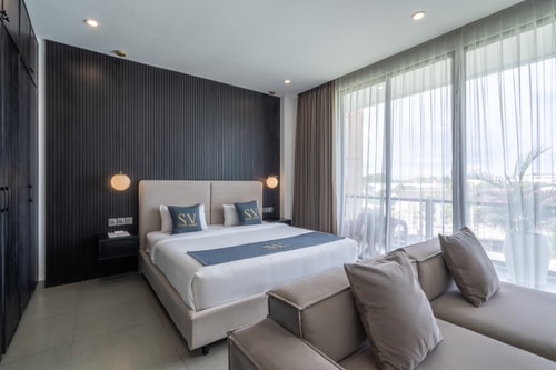 Luxe 1BR Canggu | Walk to Beach & Co-working