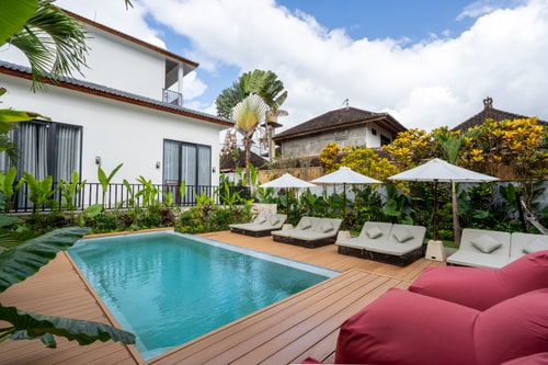 Central Ubud 1BR Suite | Pool & Gazebo, Near Cafés