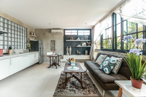 Seminyak 1BR Apart| Sleek Design & Prime Location