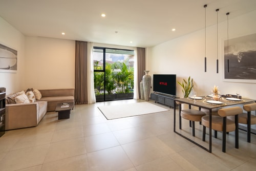 2BR Spacious Beachside Suite w/ Pool & Co-Working