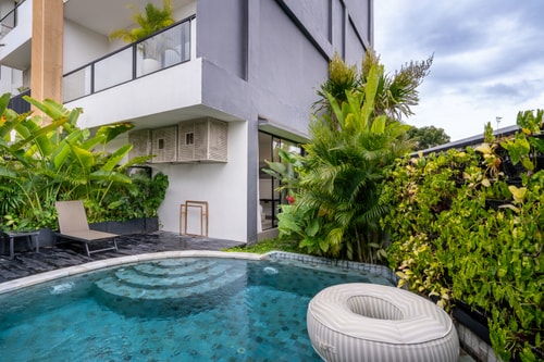 Canggu 2BR Suite — Private Pool & Coworking Access